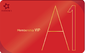 A1 black Membership Card